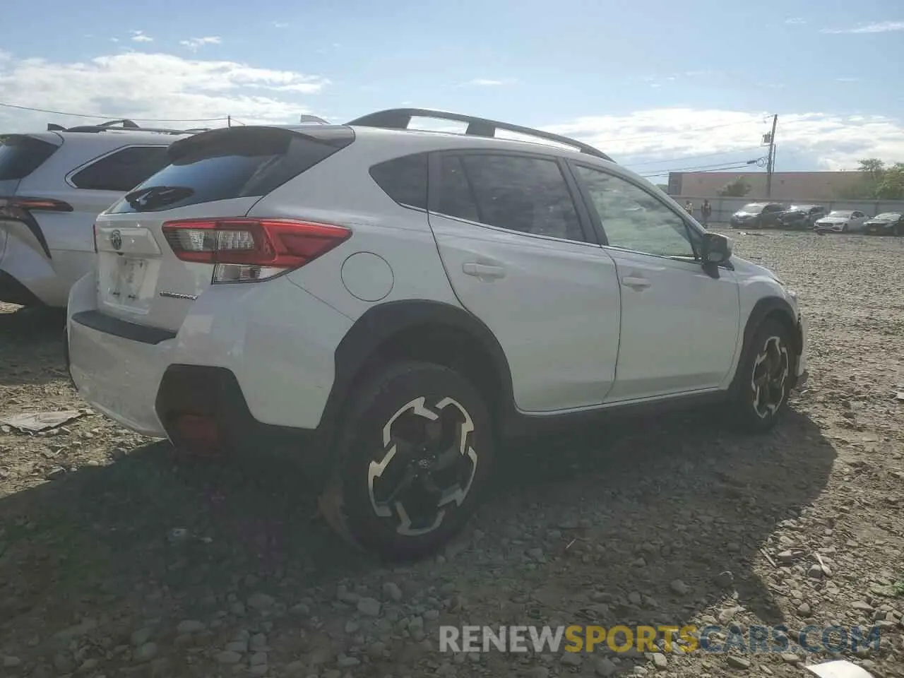 3 fotografías del automóvil dañado JF2GTHMC7M8224576 SUBARU CROSSTREK 2021