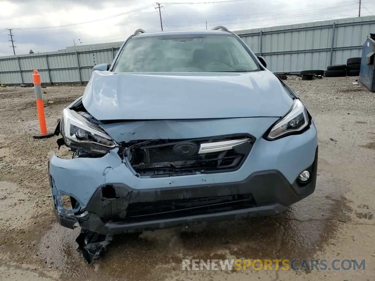 5 fotografías del automóvil dañado JF2GTHMC8M8317834 SUBARU CROSSTREK 2021