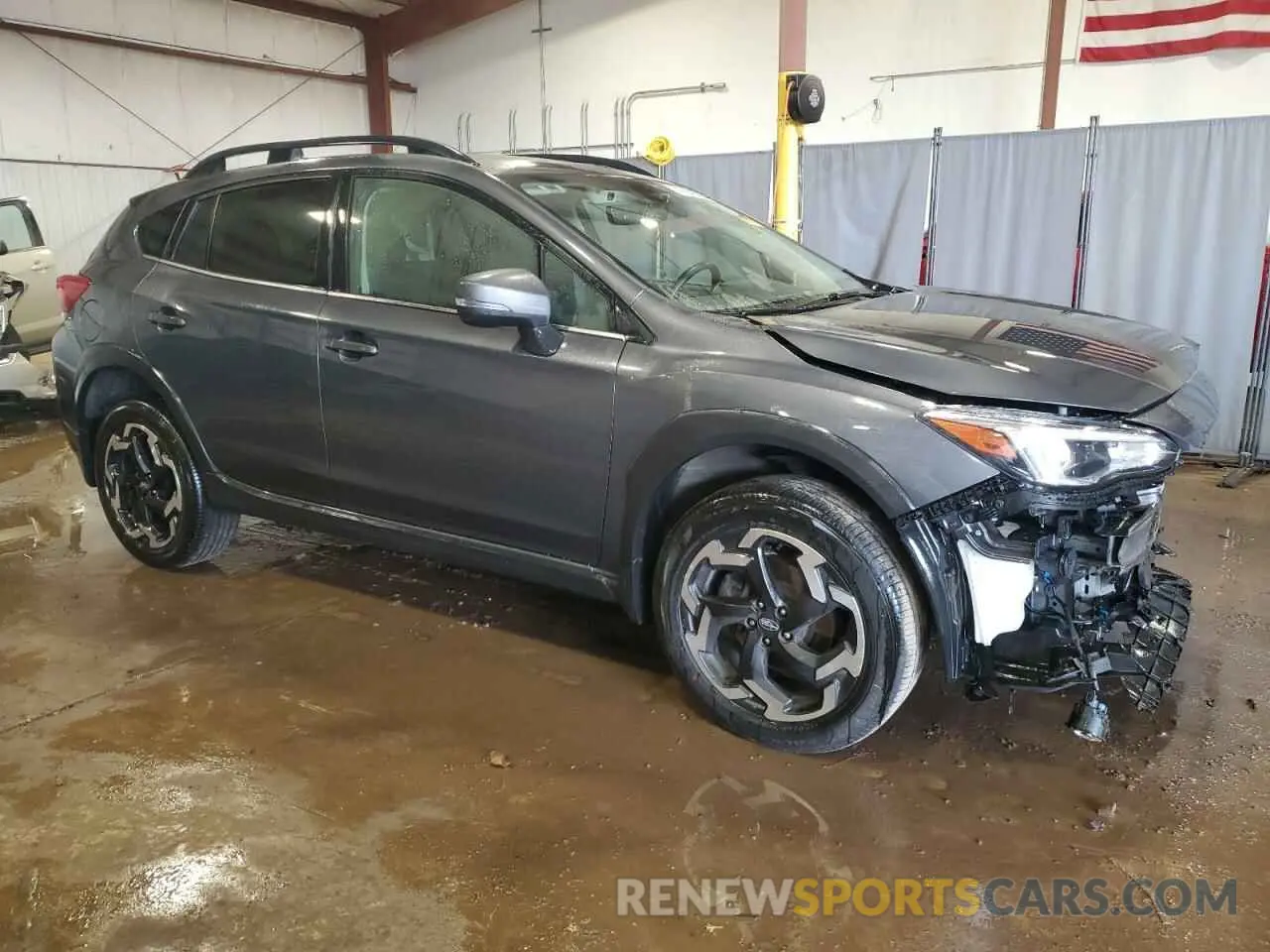 4 fotografías del automóvil dañado JF2GTHMC8MH244125 SUBARU CROSSTREK 2021
