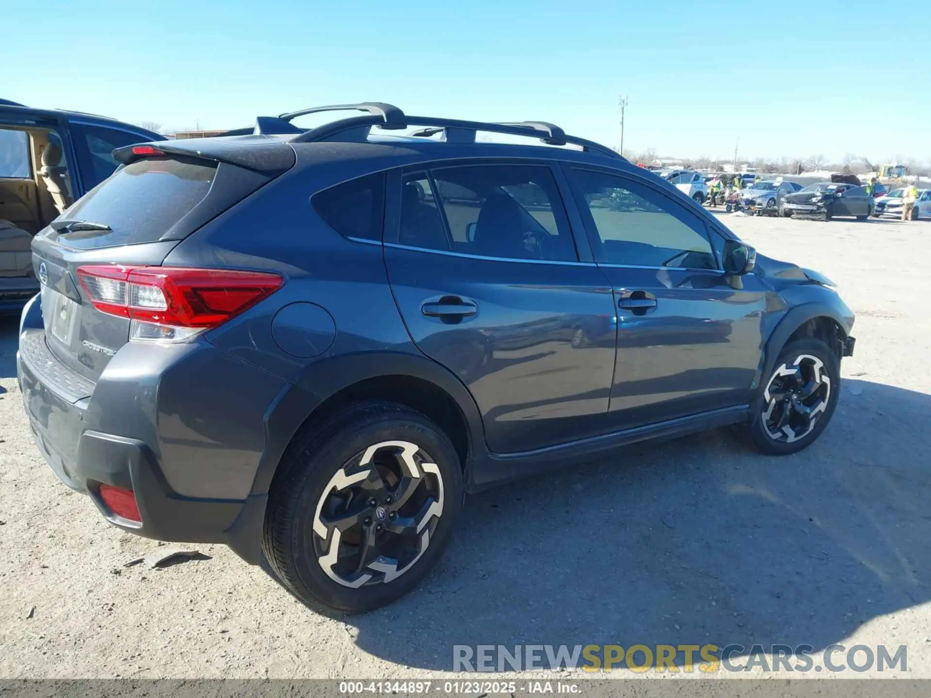 4 fotografías del automóvil dañado JF2GTHMCXM8249083 SUBARU CROSSTREK 2021