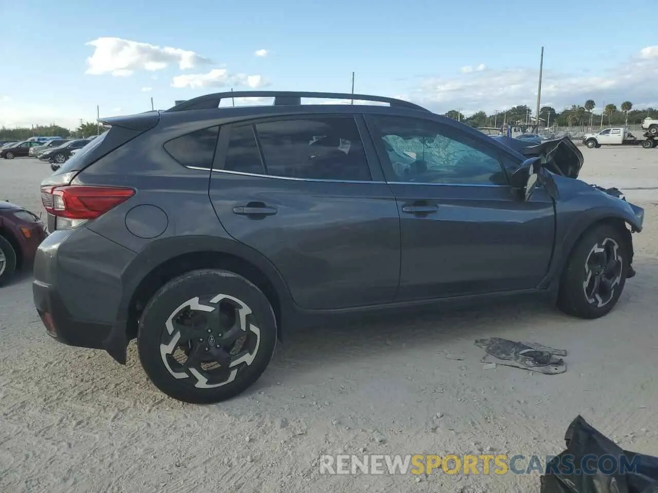 3 fotografías del automóvil dañado JF2GTHMCXM8393751 SUBARU CROSSTREK 2021