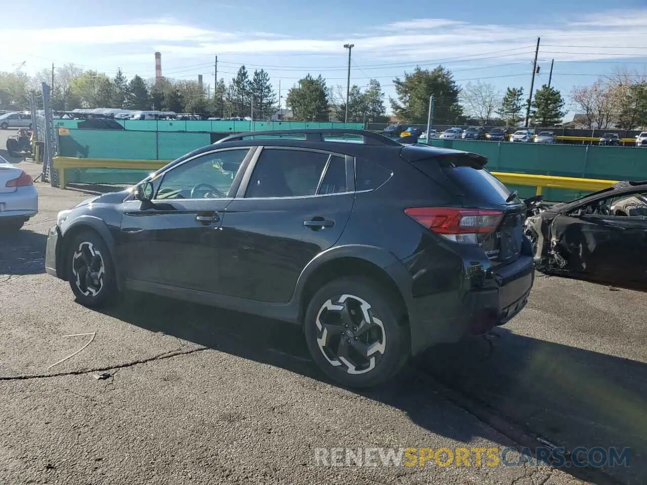 2 fotografías del automóvil dañado JF2GTHMCXM8680460 SUBARU CROSSTREK 2021
