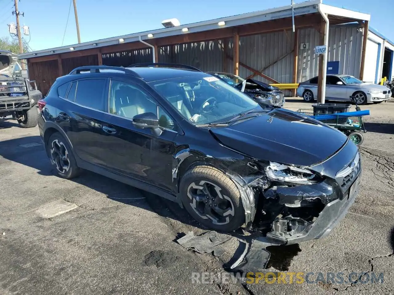4 fotografías del automóvil dañado JF2GTHMCXM8680460 SUBARU CROSSTREK 2021