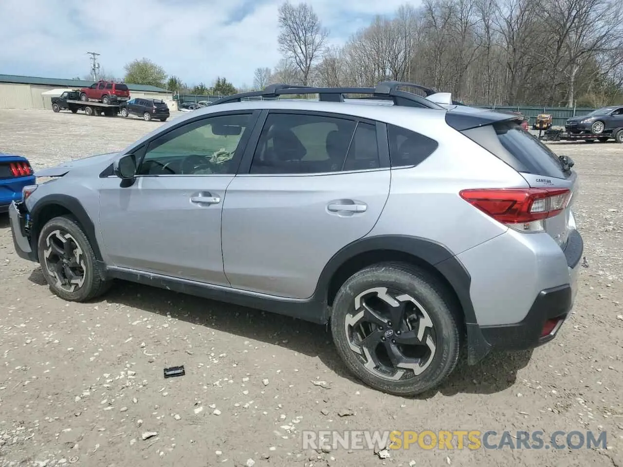2 fotografías del automóvil dañado JF2GTHNC0M8244361 SUBARU CROSSTREK 2021