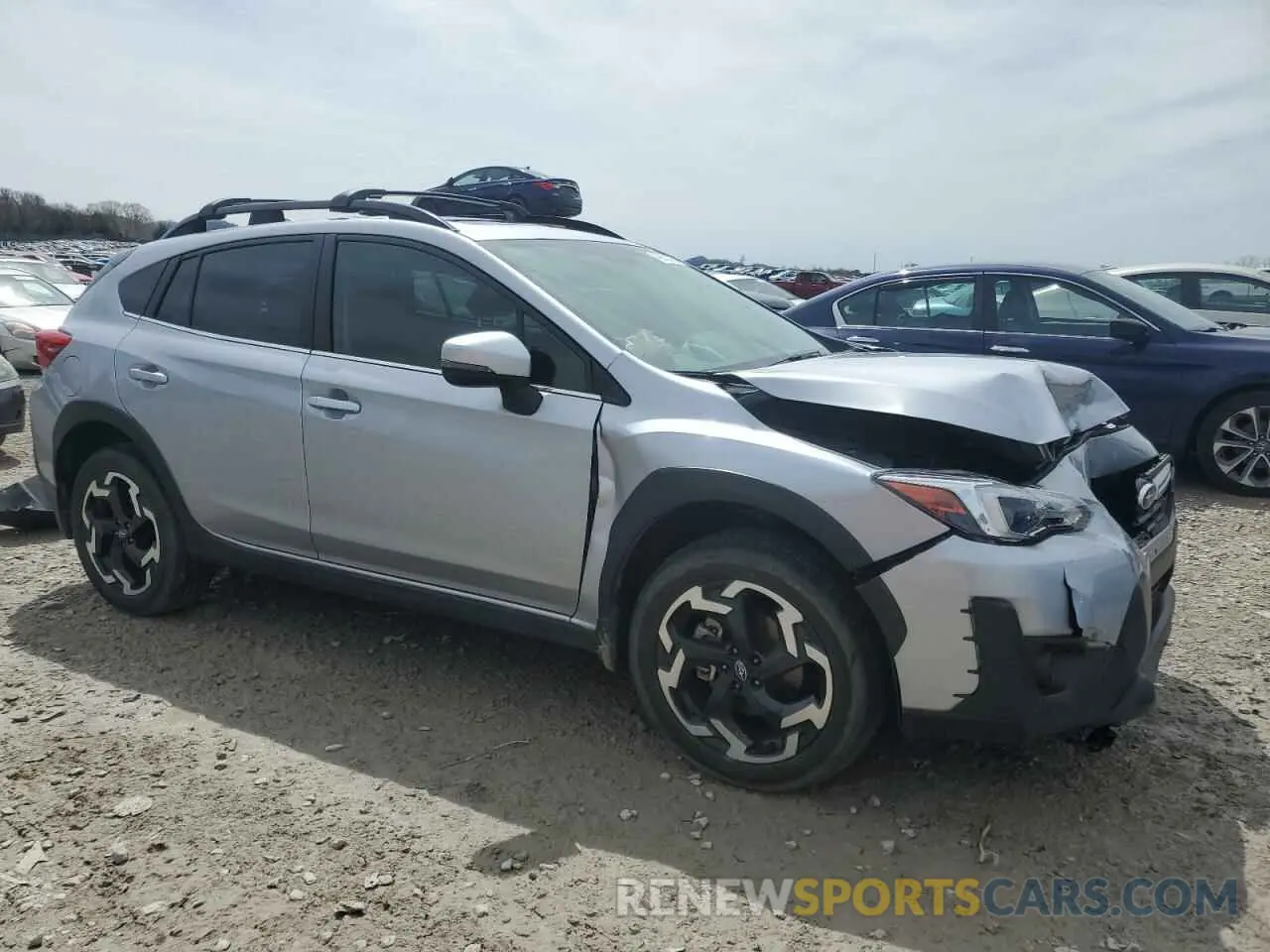 4 fotografías del automóvil dañado JF2GTHNC0M8244361 SUBARU CROSSTREK 2021