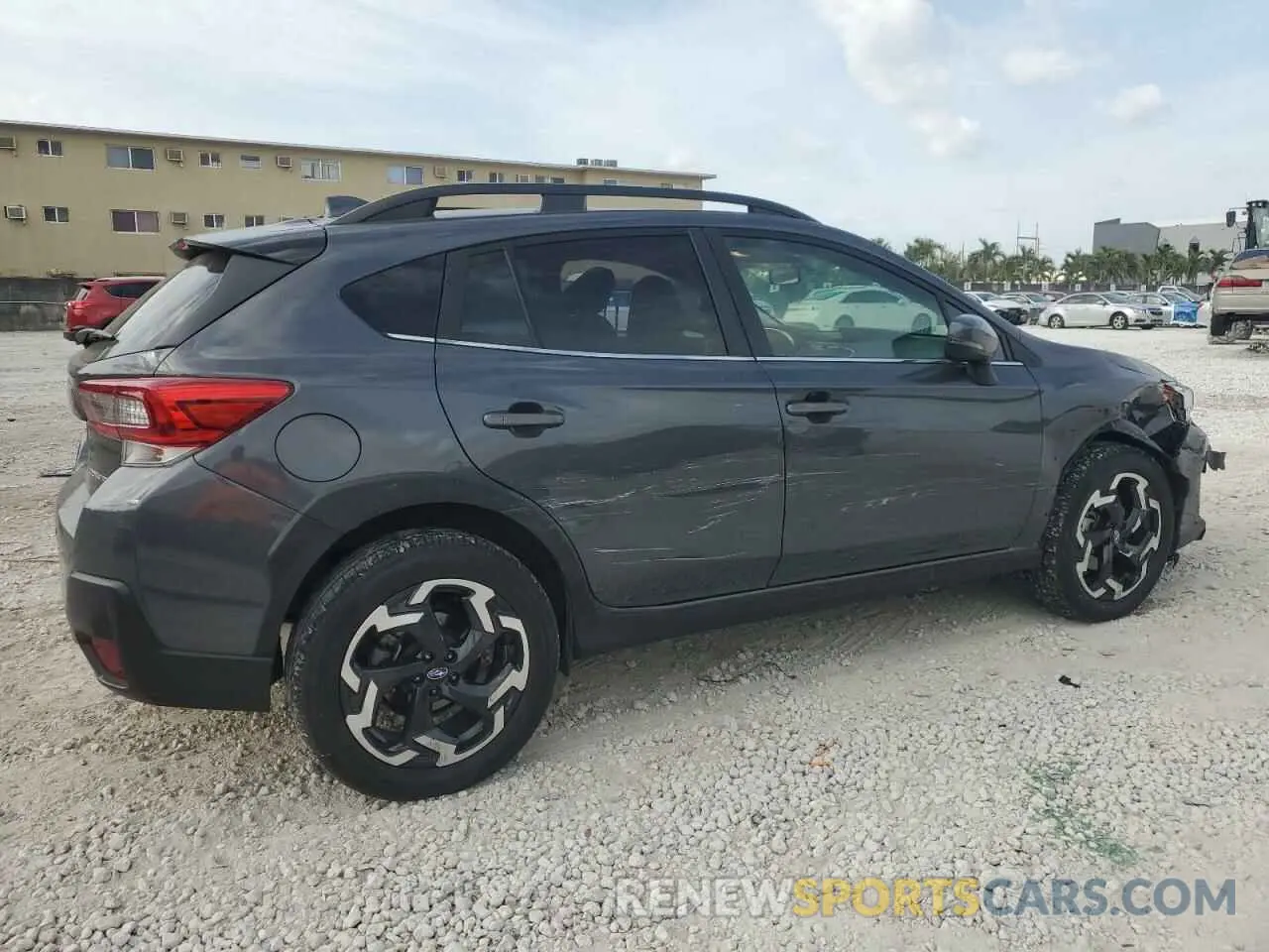 3 fotografías del automóvil dañado JF2GTHNC1M8275778 SUBARU CROSSTREK 2021
