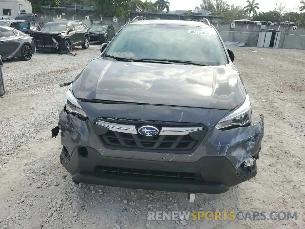 6 fotografías del automóvil dañado JF2GTHNC1M8275778 SUBARU CROSSTREK 2021