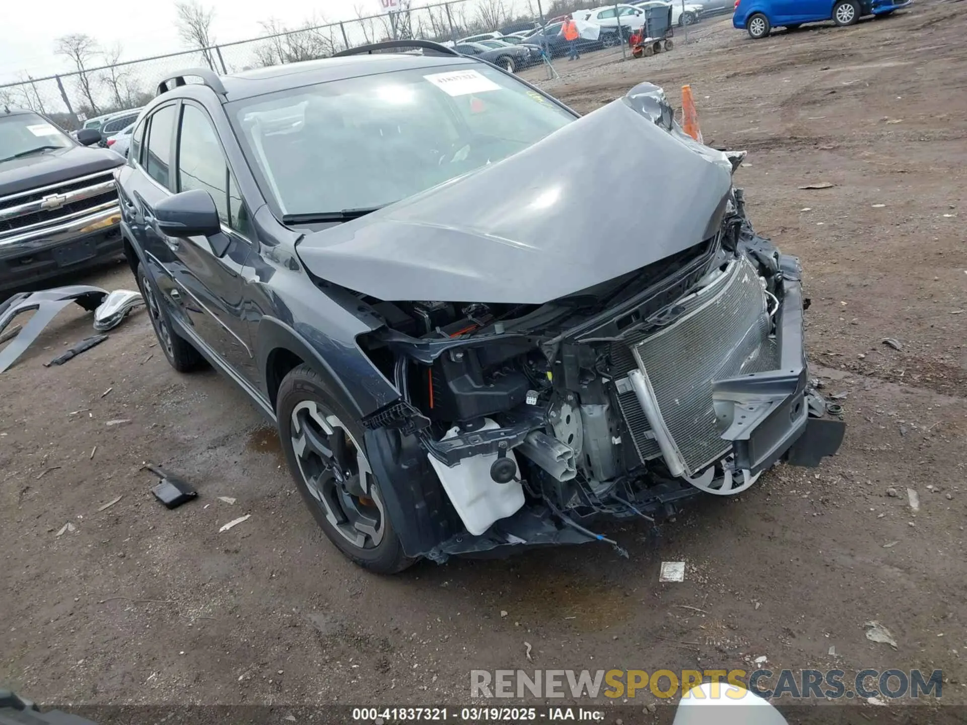 1 fotografías del automóvil dañado JF2GTHNC1M8342153 SUBARU CROSSTREK 2021