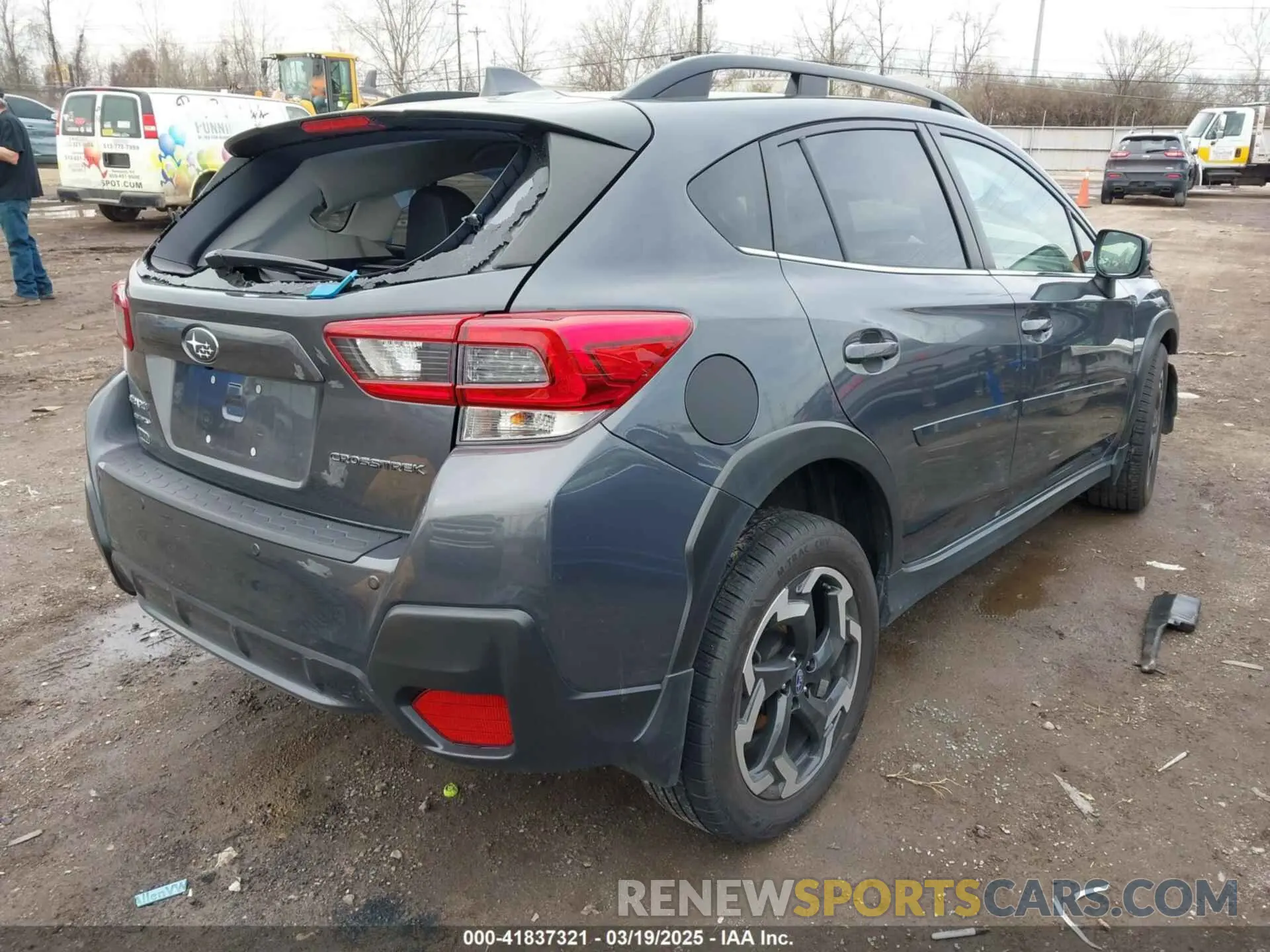 4 fotografías del automóvil dañado JF2GTHNC1M8342153 SUBARU CROSSTREK 2021