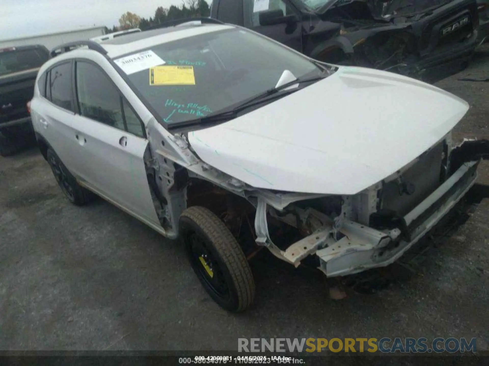 1 fotografías del automóvil dañado JF2GTHNC1M8652254 SUBARU CROSSTREK 2021
