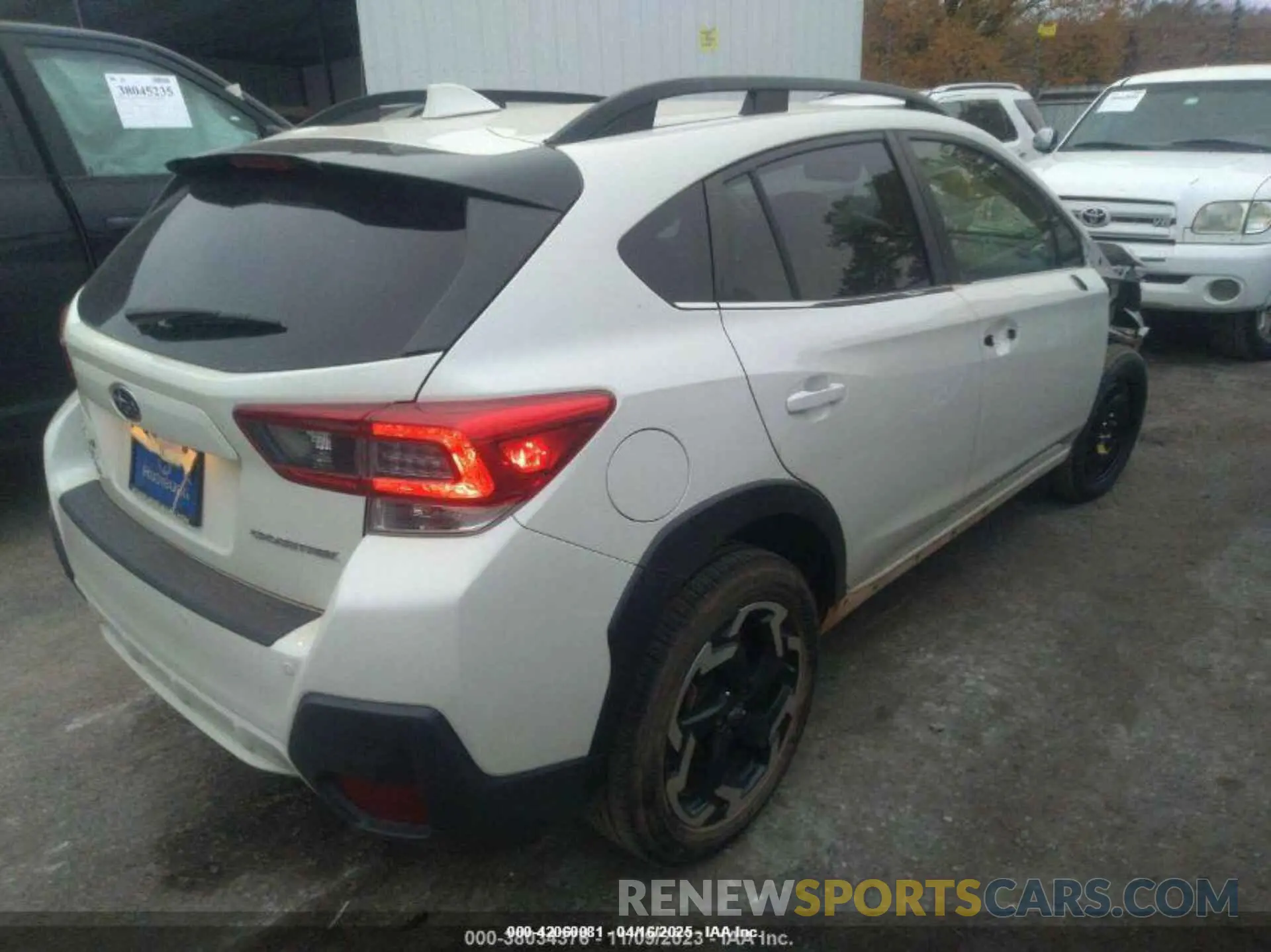 4 fotografías del automóvil dañado JF2GTHNC1M8652254 SUBARU CROSSTREK 2021
