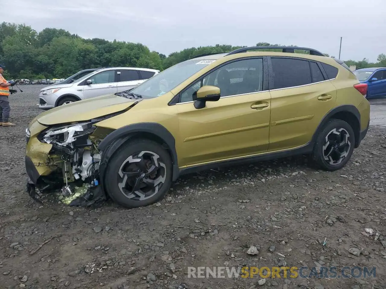 1 fotografías del automóvil dañado JF2GTHNC1MH280124 SUBARU CROSSTREK 2021