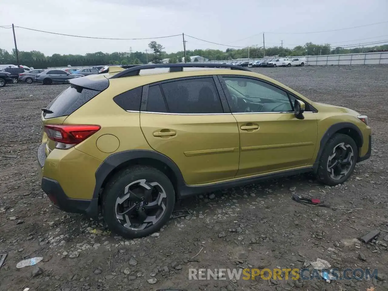 3 fotografías del automóvil dañado JF2GTHNC1MH280124 SUBARU CROSSTREK 2021