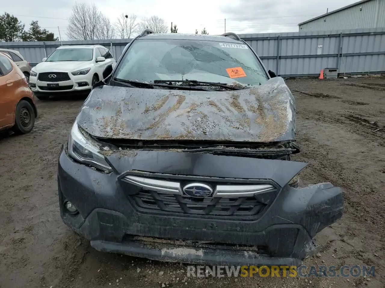 5 fotografías del automóvil dañado JF2GTHNC2M8325958 SUBARU CROSSTREK 2021