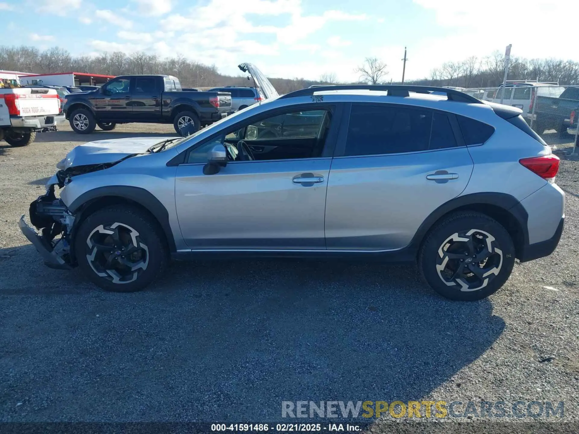 15 fotografías del automóvil dañado JF2GTHNC2M8684033 SUBARU CROSSTREK 2021