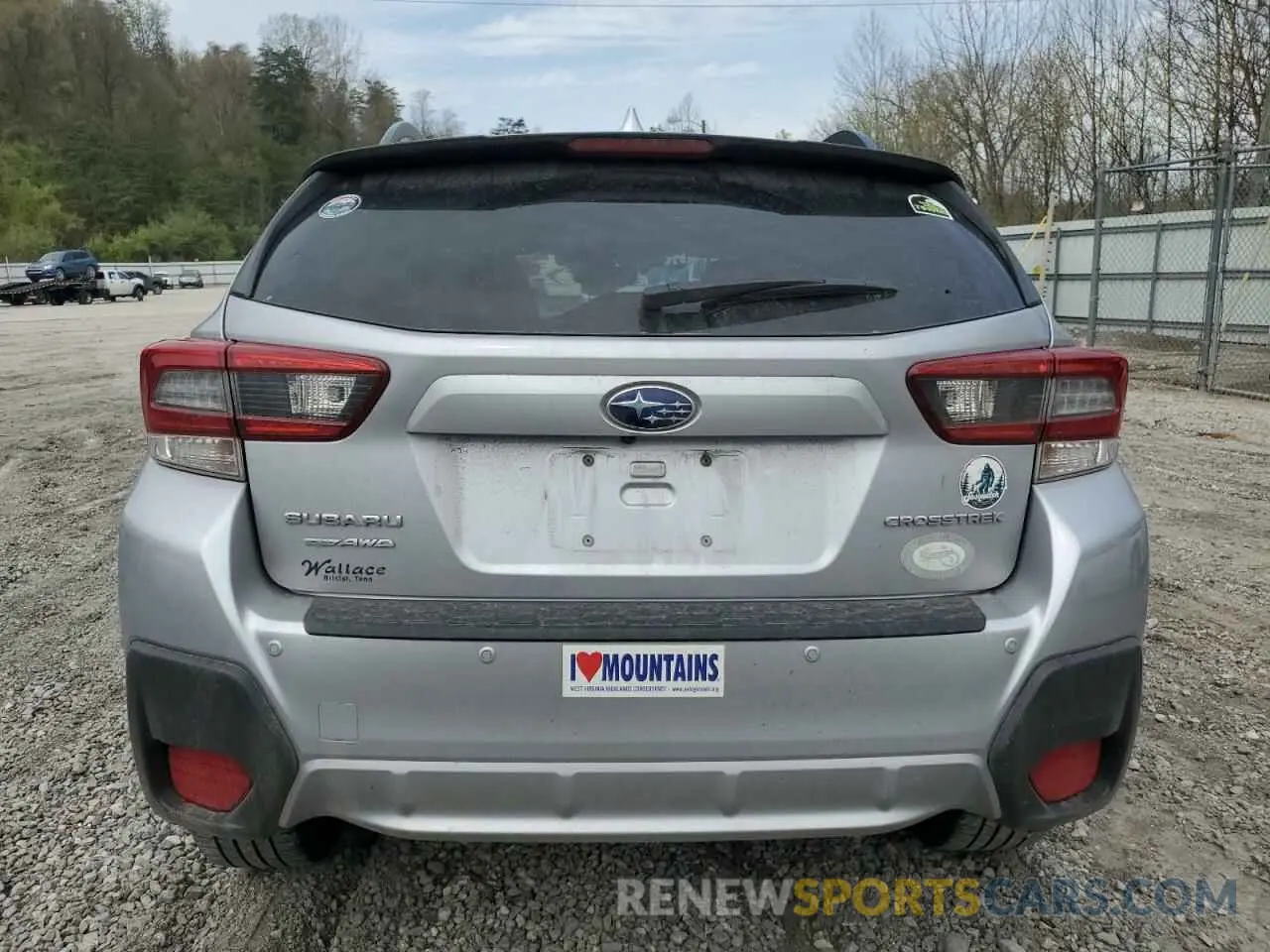 6 fotografías del automóvil dañado JF2GTHNC3M8365840 SUBARU CROSSTREK 2021