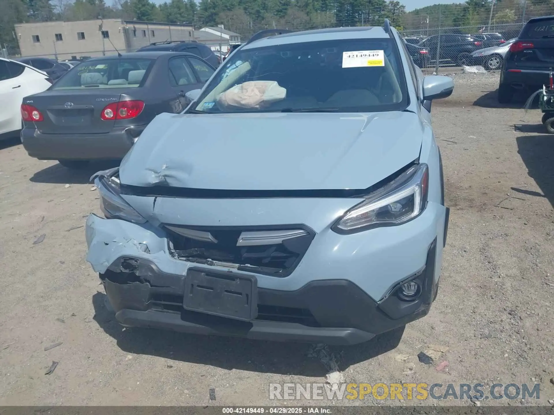 13 fotografías del automóvil dañado JF2GTHNC4M8672837 SUBARU CROSSTREK 2021