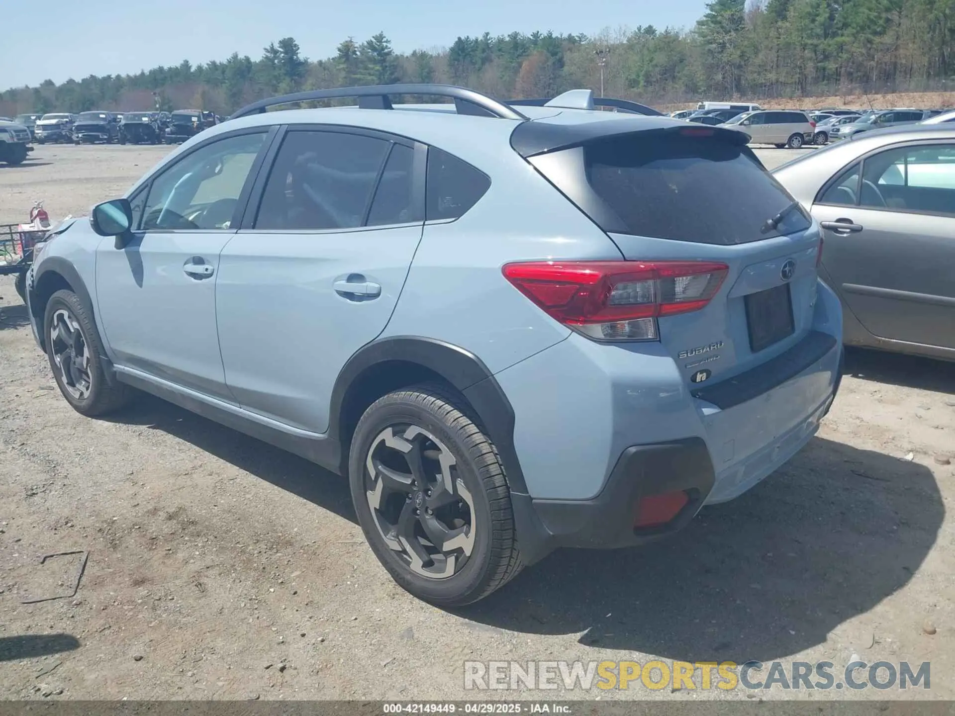 3 fotografías del automóvil dañado JF2GTHNC4M8672837 SUBARU CROSSTREK 2021