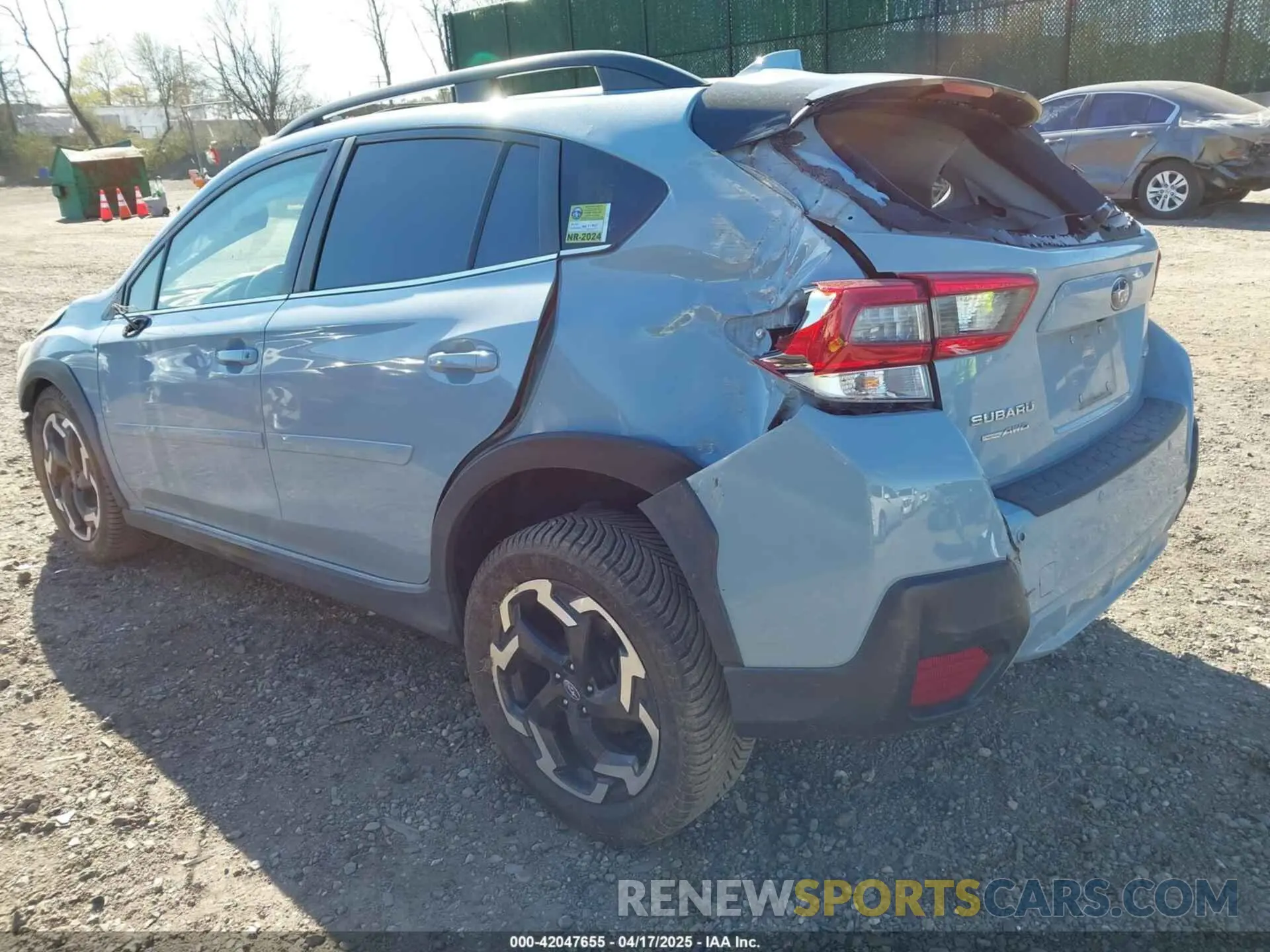 3 fotografías del automóvil dañado JF2GTHNC6M8207265 SUBARU CROSSTREK 2021