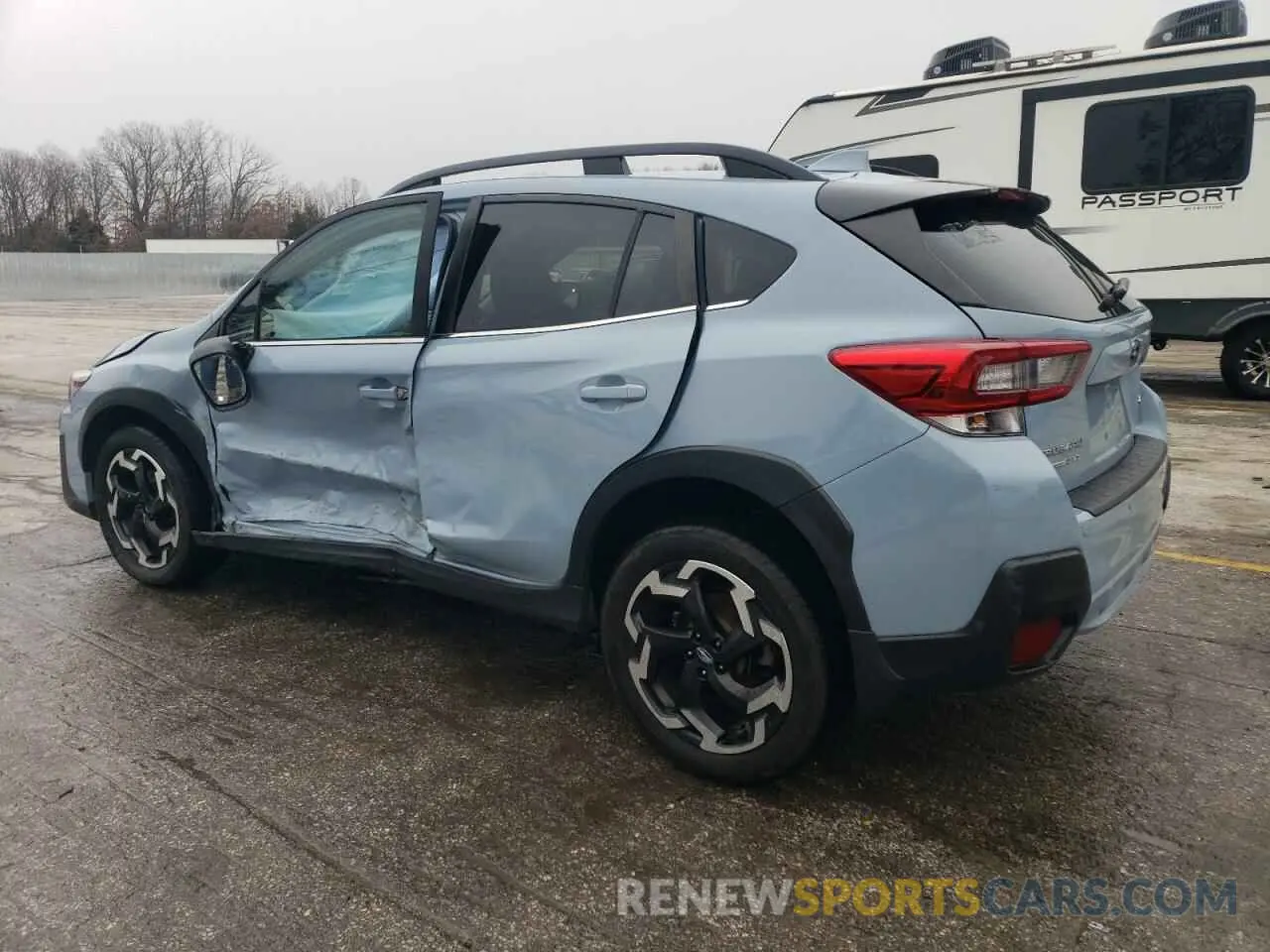 2 fotografías del automóvil dañado JF2GTHNC6M8280393 SUBARU CROSSTREK 2021