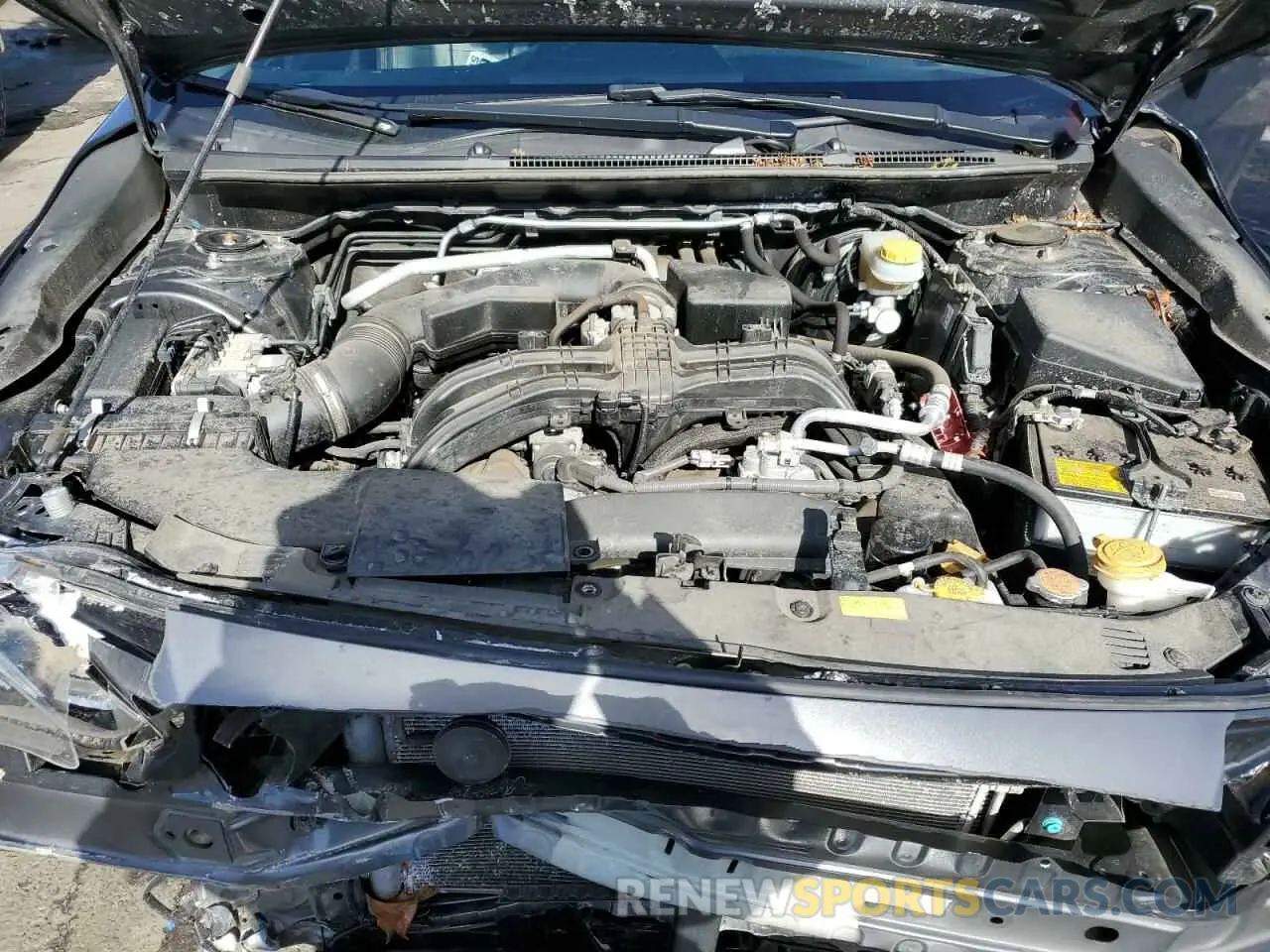 12 fotografías del automóvil dañado JF2GTHNC6M8286033 SUBARU CROSSTREK 2021