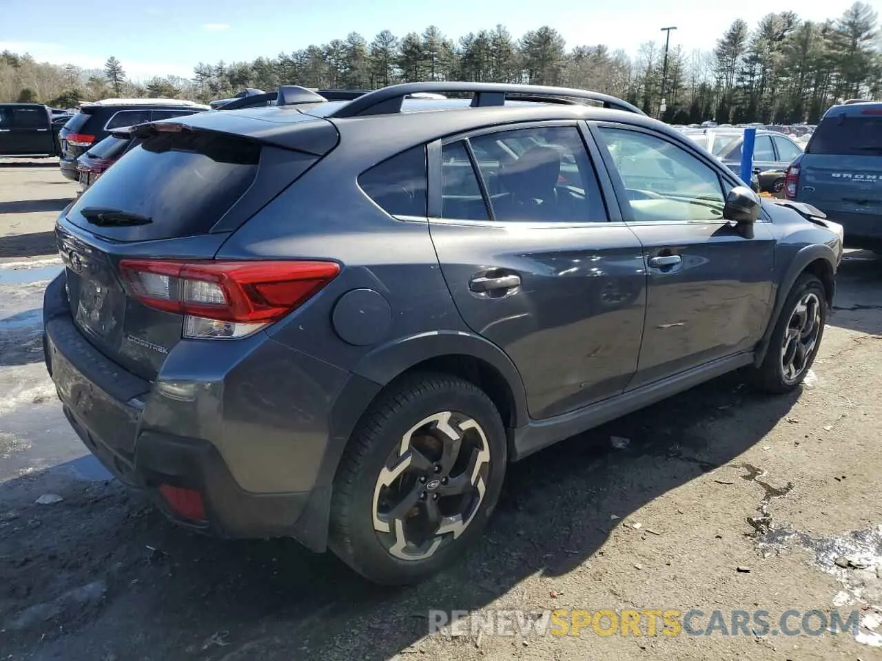 3 fotografías del automóvil dañado JF2GTHNC6M8286033 SUBARU CROSSTREK 2021
