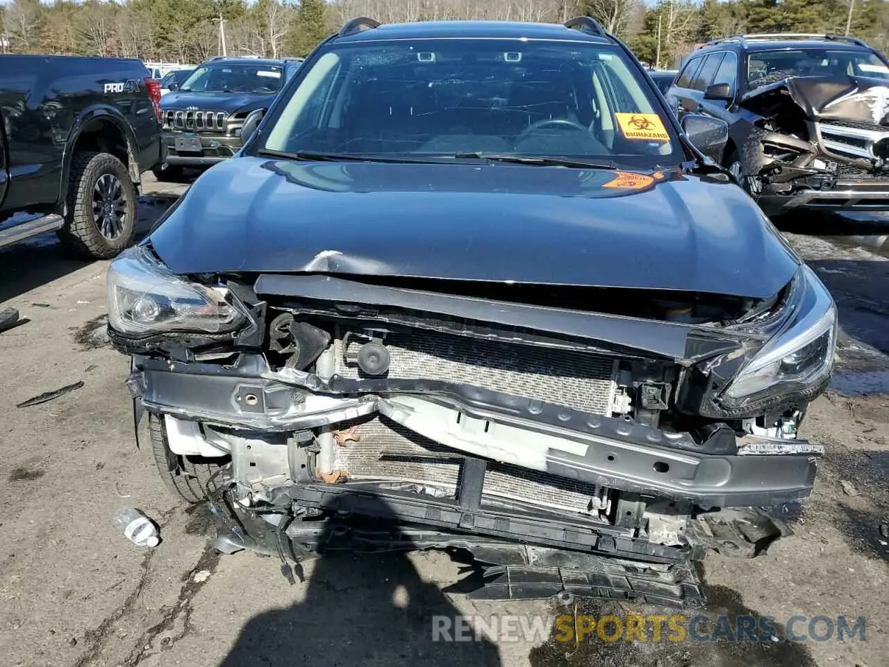 5 fotografías del automóvil dañado JF2GTHNC6M8286033 SUBARU CROSSTREK 2021