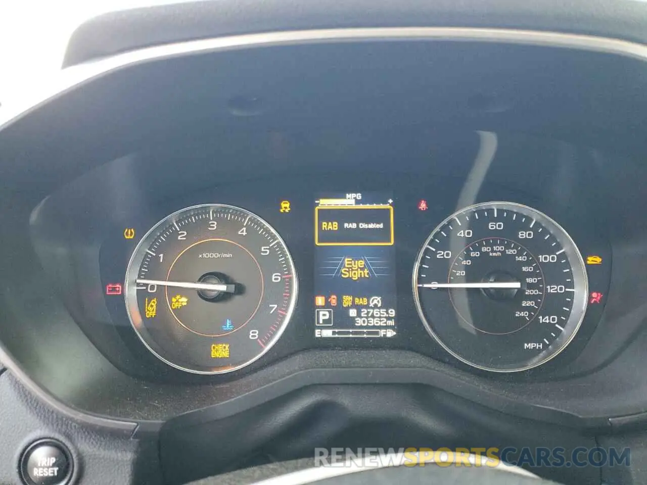 9 fotografías del automóvil dañado JF2GTHNC6M8375441 SUBARU CROSSTREK 2021