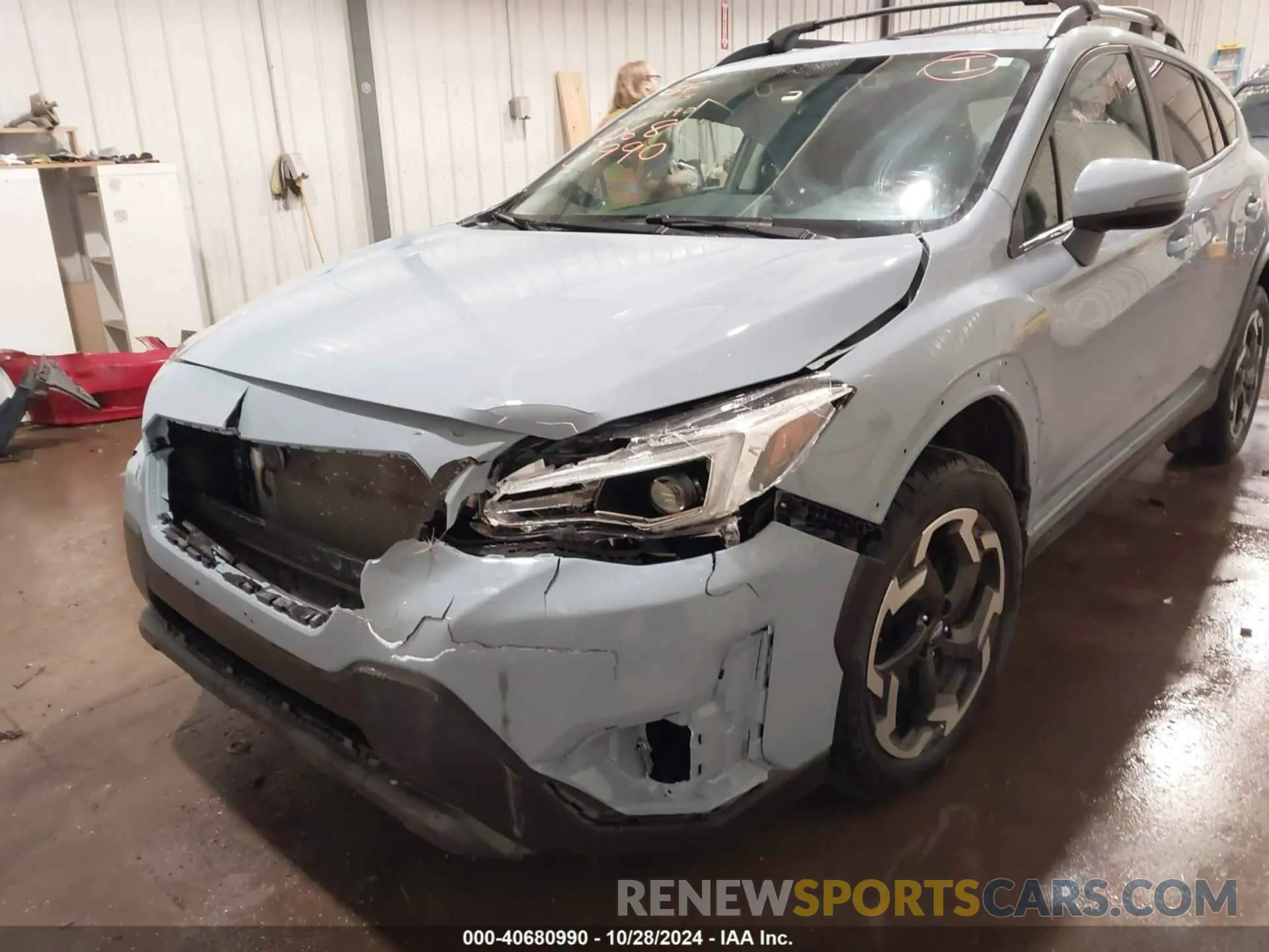 6 fotografías del automóvil dañado JF2GTHNC7MH650752 SUBARU CROSSTREK 2021