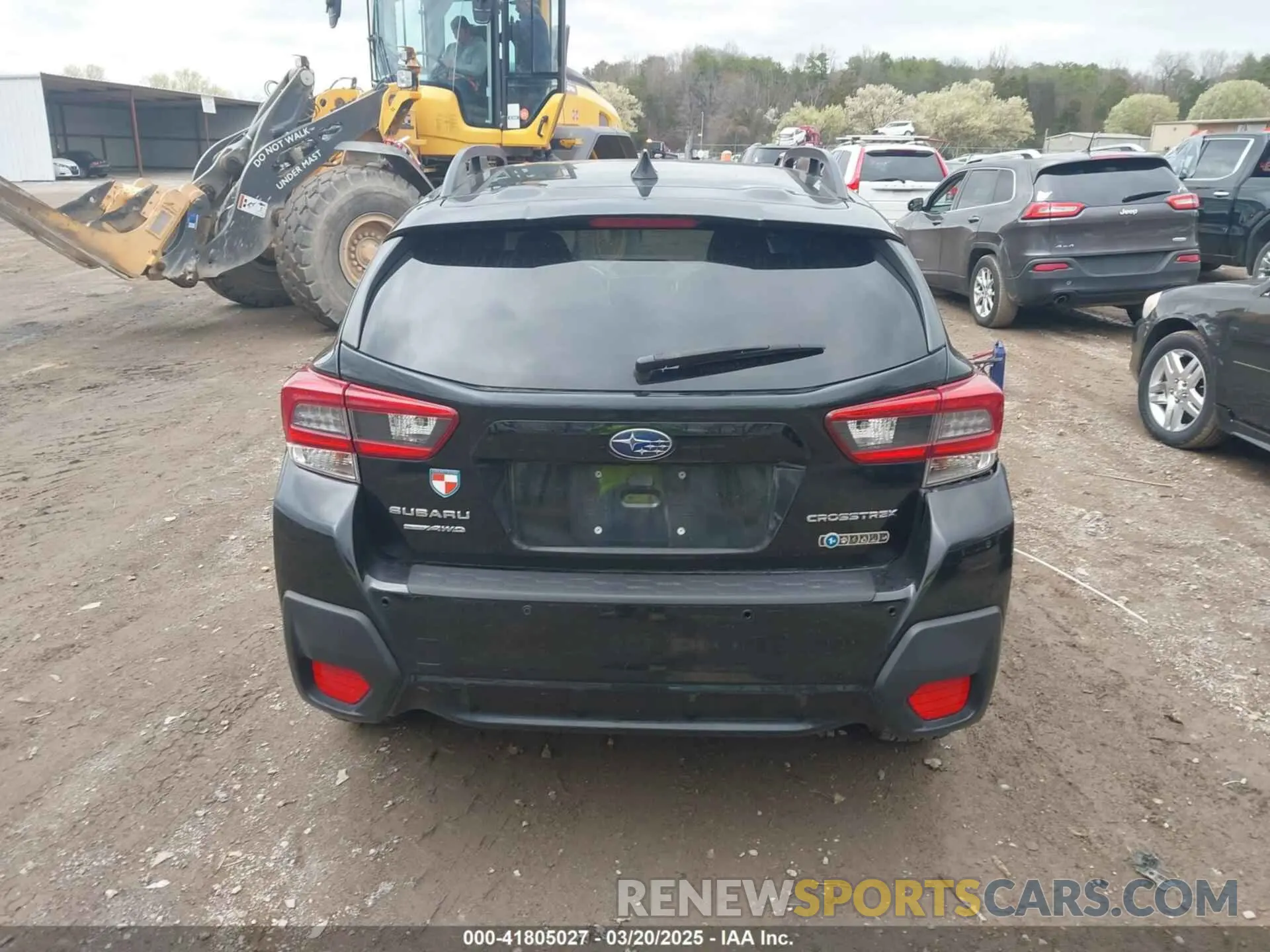 15 fotografías del automóvil dañado JF2GTHNC9M8322927 SUBARU CROSSTREK 2021