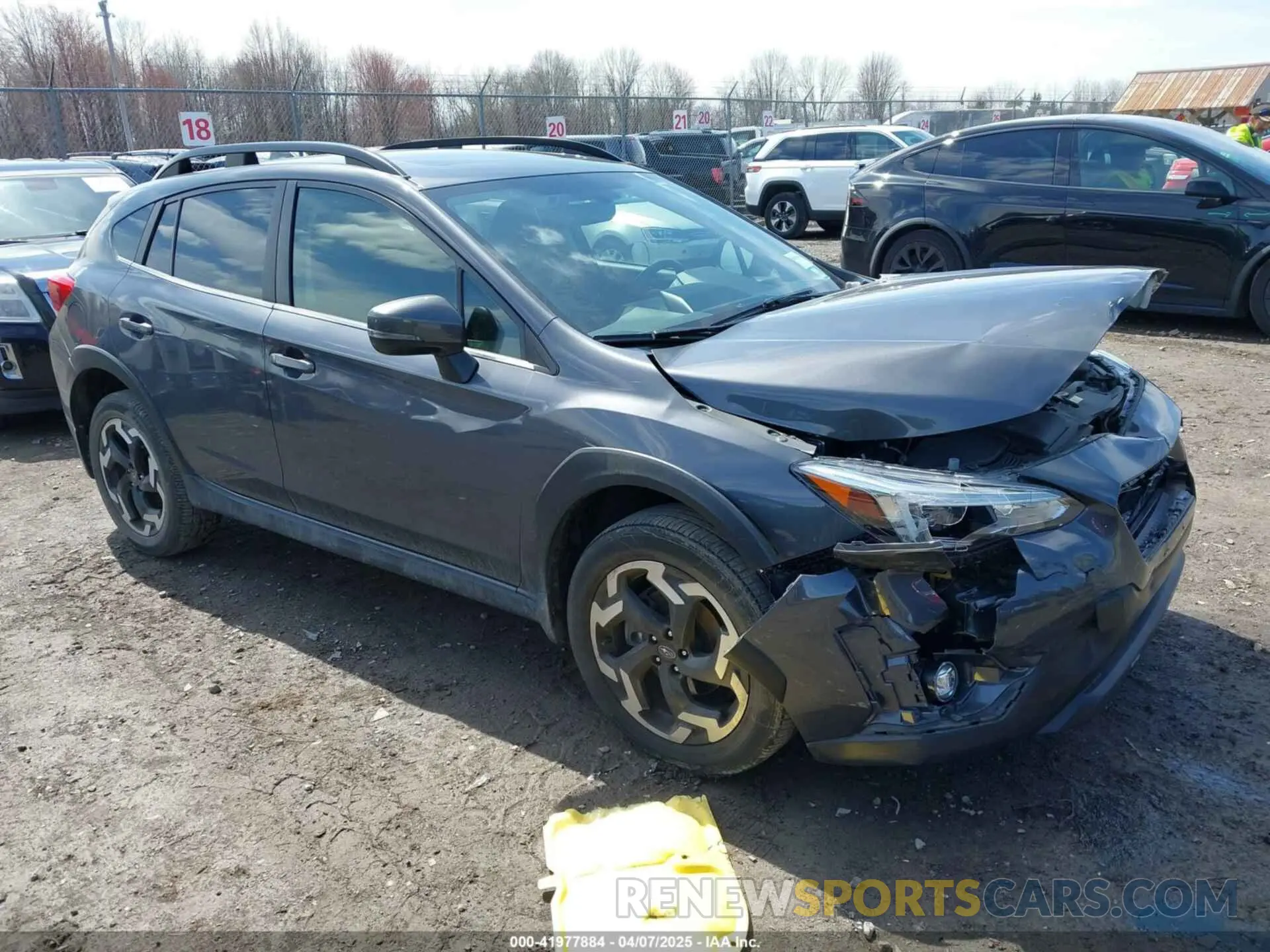 1 fotografías del automóvil dañado JF2GTHNC9M8679816 SUBARU CROSSTREK 2021
