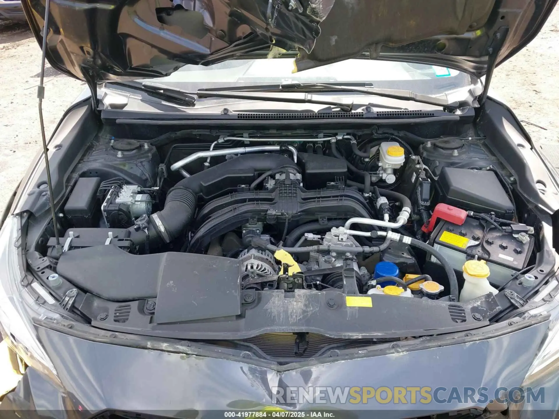 10 fotografías del automóvil dañado JF2GTHNC9M8679816 SUBARU CROSSTREK 2021