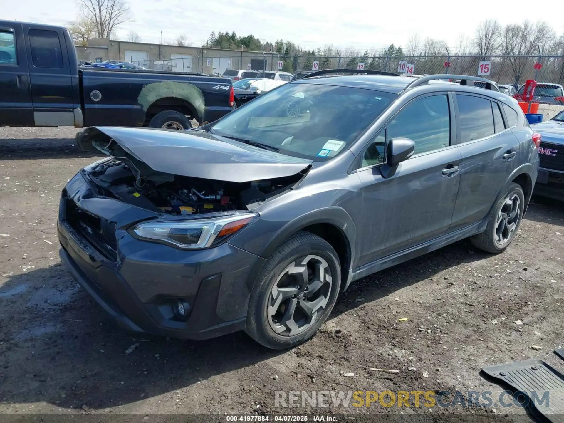 2 fotografías del automóvil dañado JF2GTHNC9M8679816 SUBARU CROSSTREK 2021