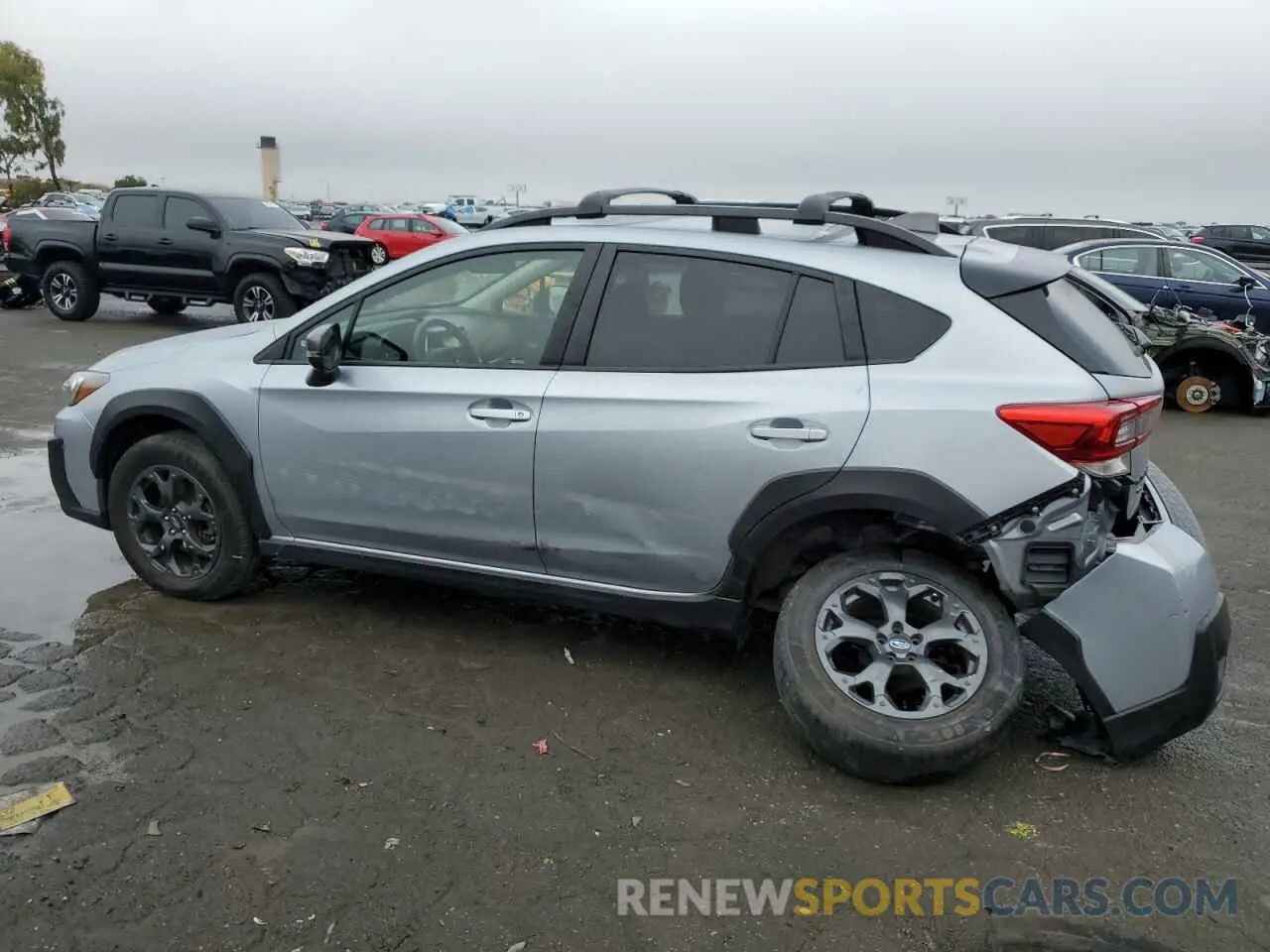 2 fotografías del automóvil dañado JF2GTHRC2MH209721 SUBARU CROSSTREK 2021