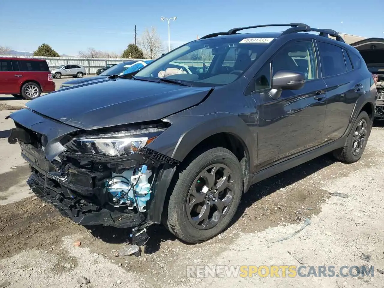 1 fotografías del automóvil dañado JF2GTHRC3MH329964 SUBARU CROSSTREK 2021