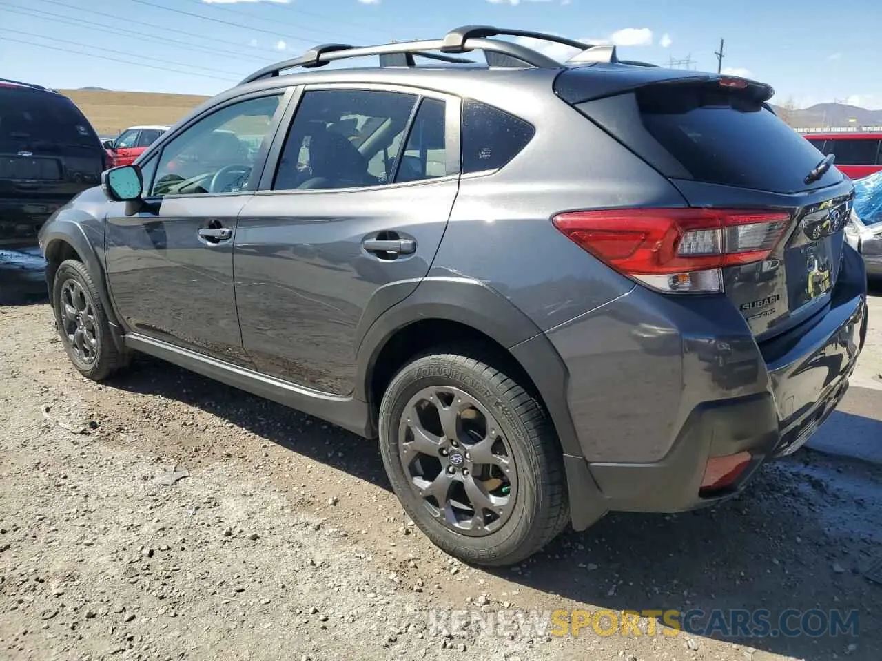 2 fotografías del automóvil dañado JF2GTHRC3MH329964 SUBARU CROSSTREK 2021