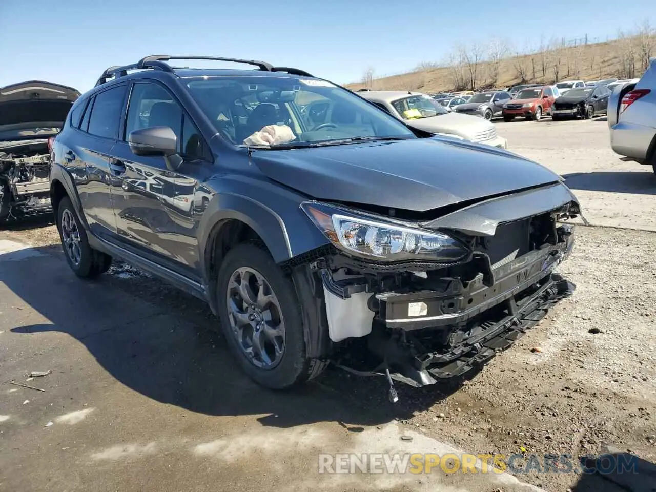 4 fotografías del automóvil dañado JF2GTHRC3MH329964 SUBARU CROSSTREK 2021