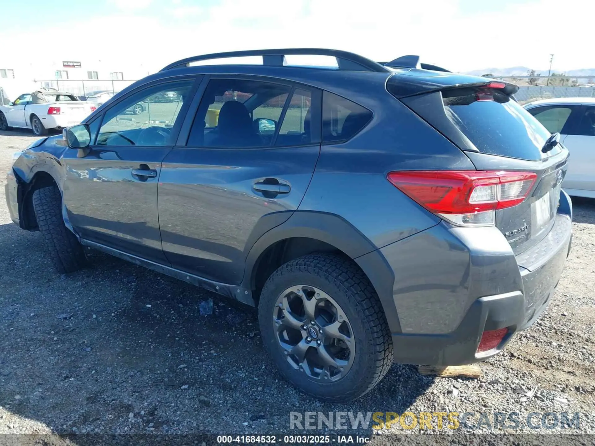 3 fotografías del automóvil dañado JF2GTHRC3MH665906 SUBARU CROSSTREK 2021