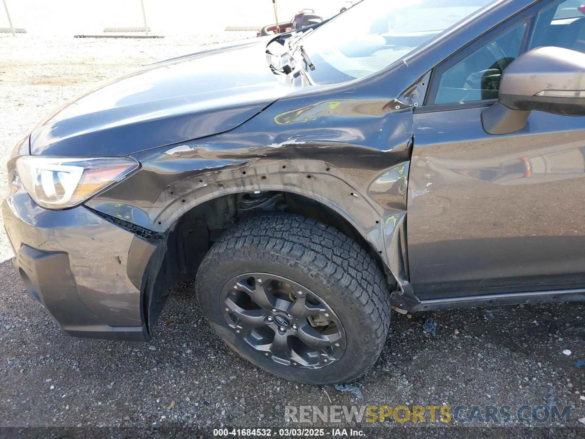 6 fotografías del automóvil dañado JF2GTHRC3MH665906 SUBARU CROSSTREK 2021