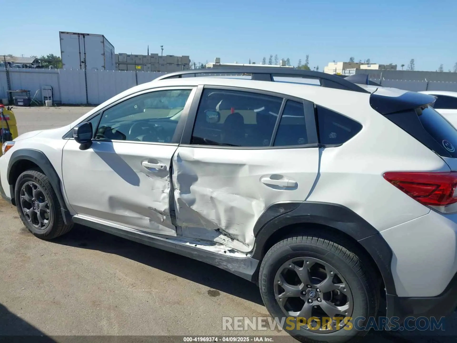 14 fotografías del automóvil dañado JF2GTHRC6MH387289 SUBARU CROSSTREK 2021