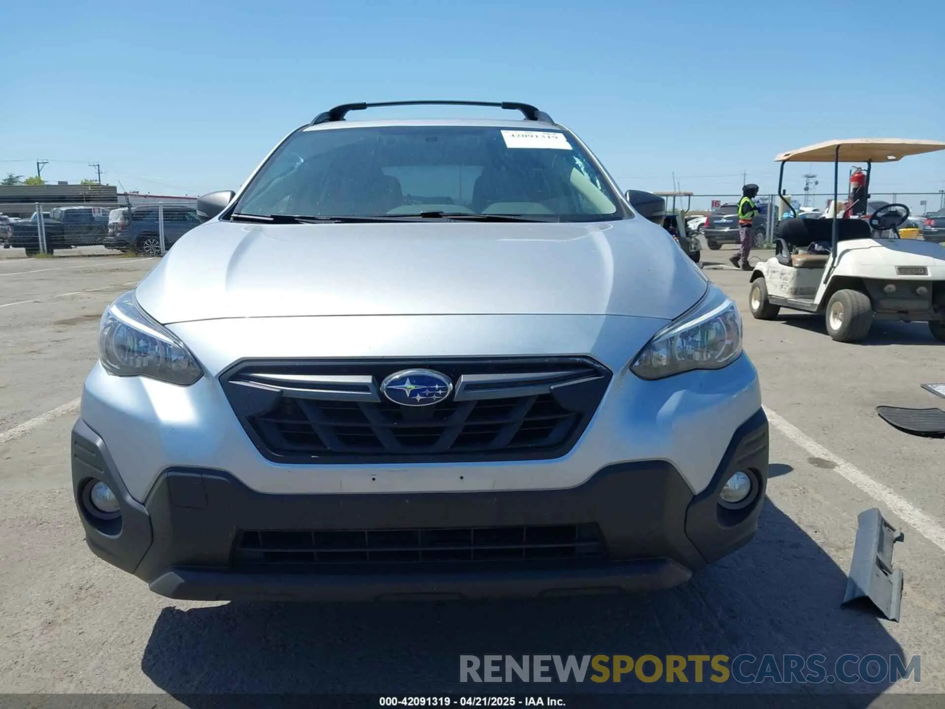 12 fotografías del automóvil dañado JF2GTHRC7MH338151 SUBARU CROSSTREK 2021