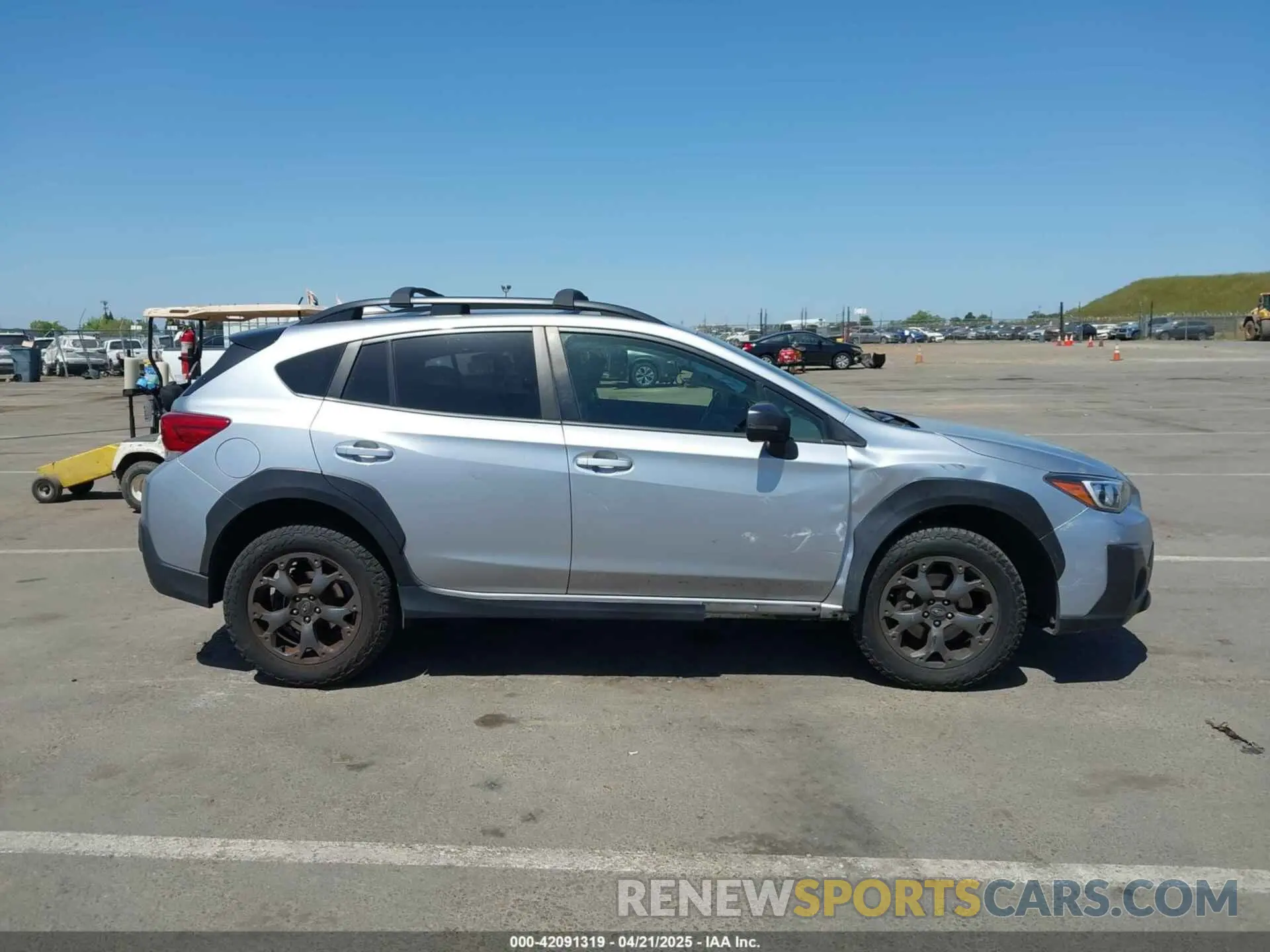 13 fotografías del automóvil dañado JF2GTHRC7MH338151 SUBARU CROSSTREK 2021