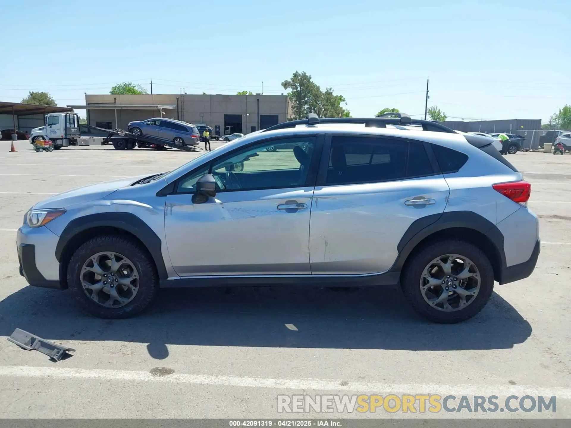 14 fotografías del automóvil dañado JF2GTHRC7MH338151 SUBARU CROSSTREK 2021