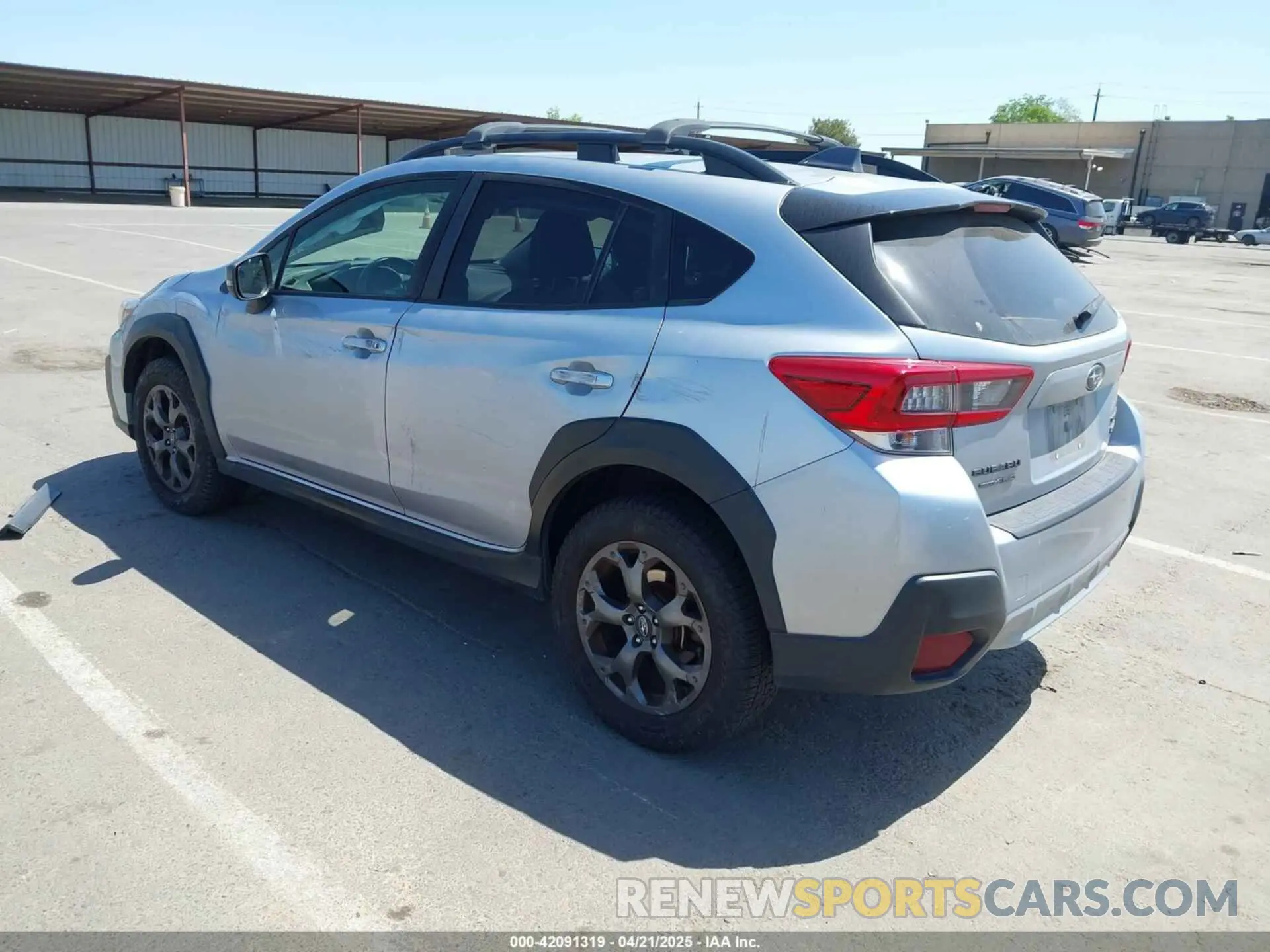 3 fotografías del automóvil dañado JF2GTHRC7MH338151 SUBARU CROSSTREK 2021