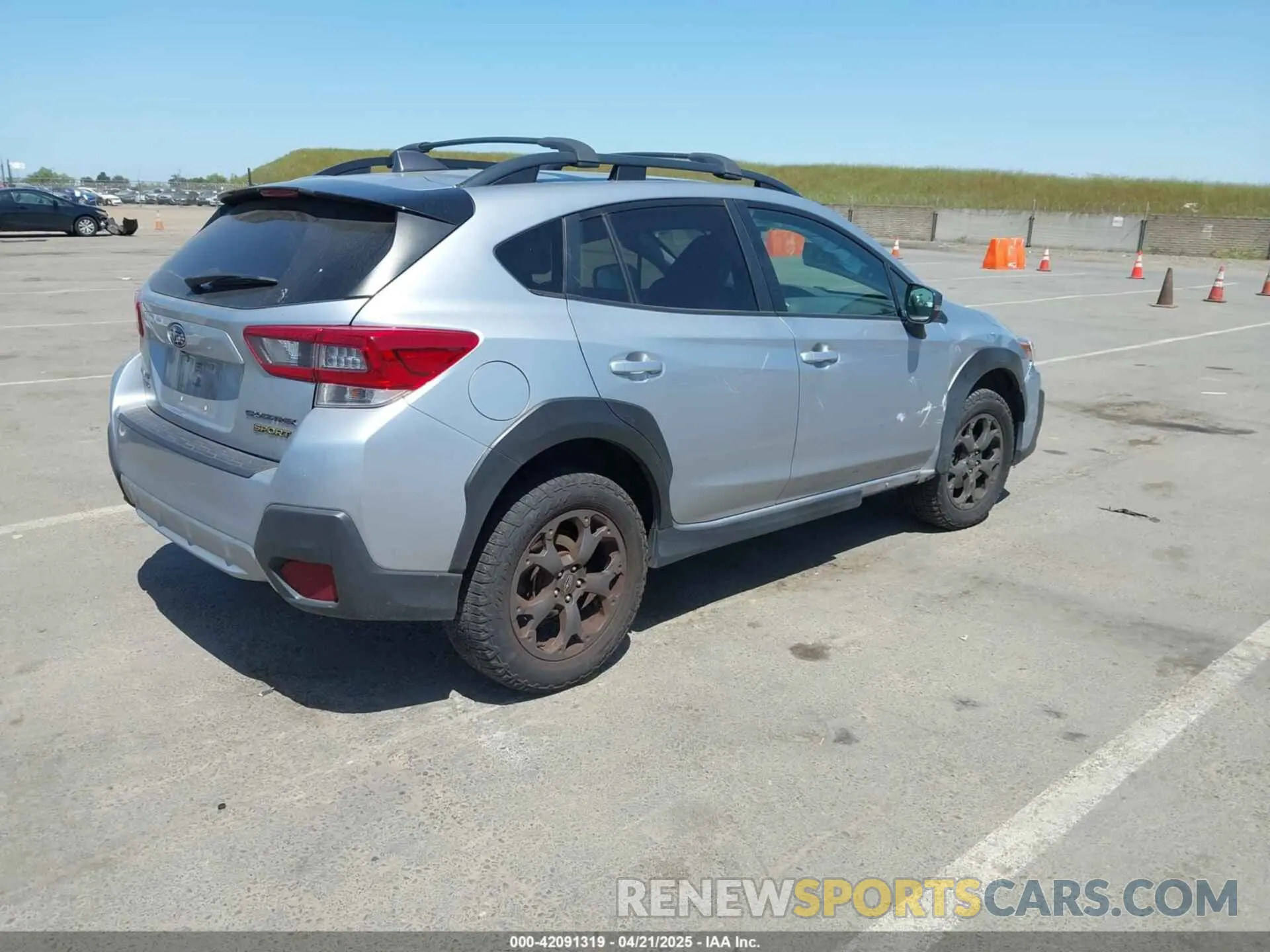 4 fotografías del automóvil dañado JF2GTHRC7MH338151 SUBARU CROSSTREK 2021