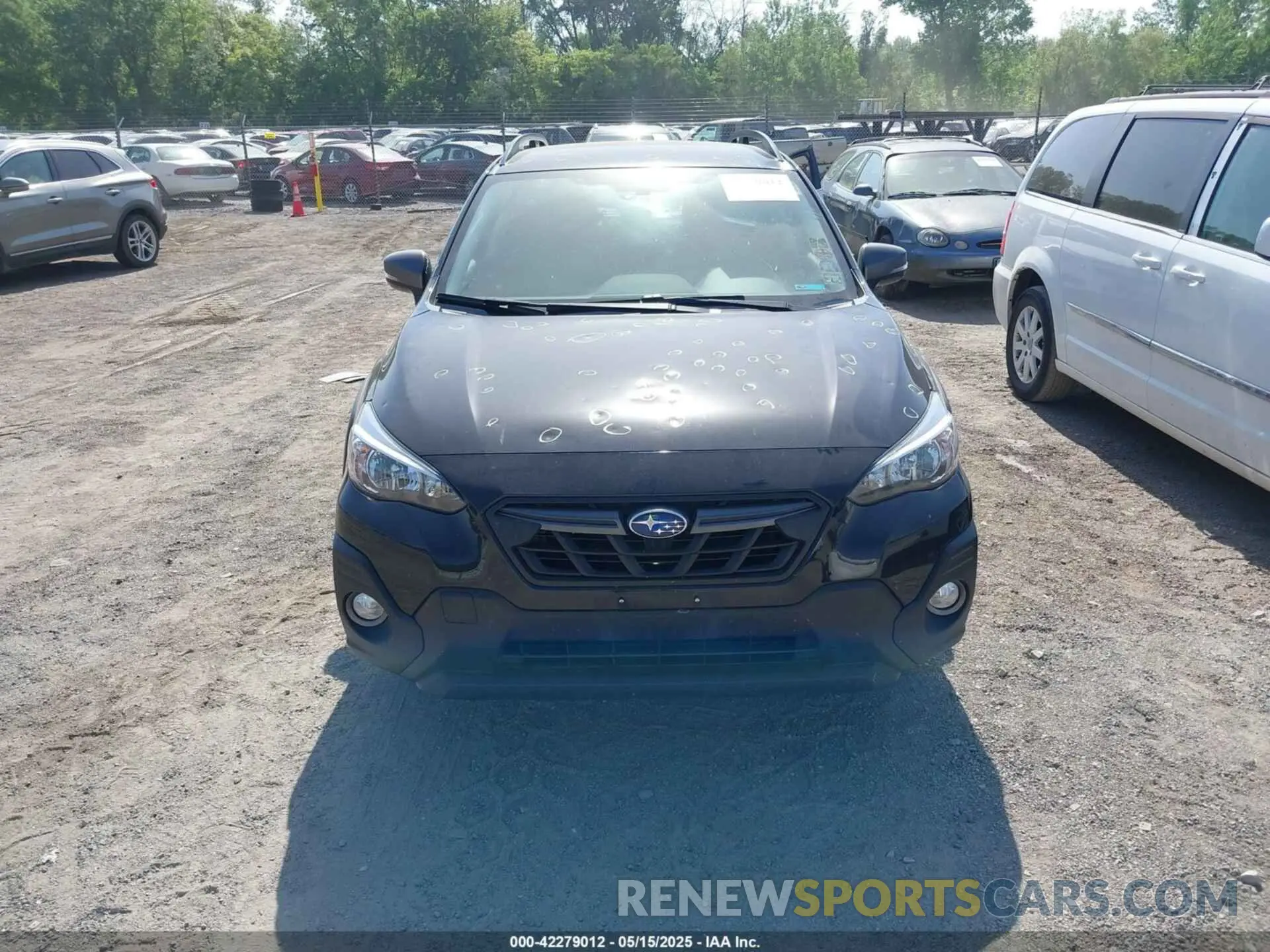 12 fotografías del automóvil dañado JF2GTHRC8MH289803 SUBARU CROSSTREK 2021