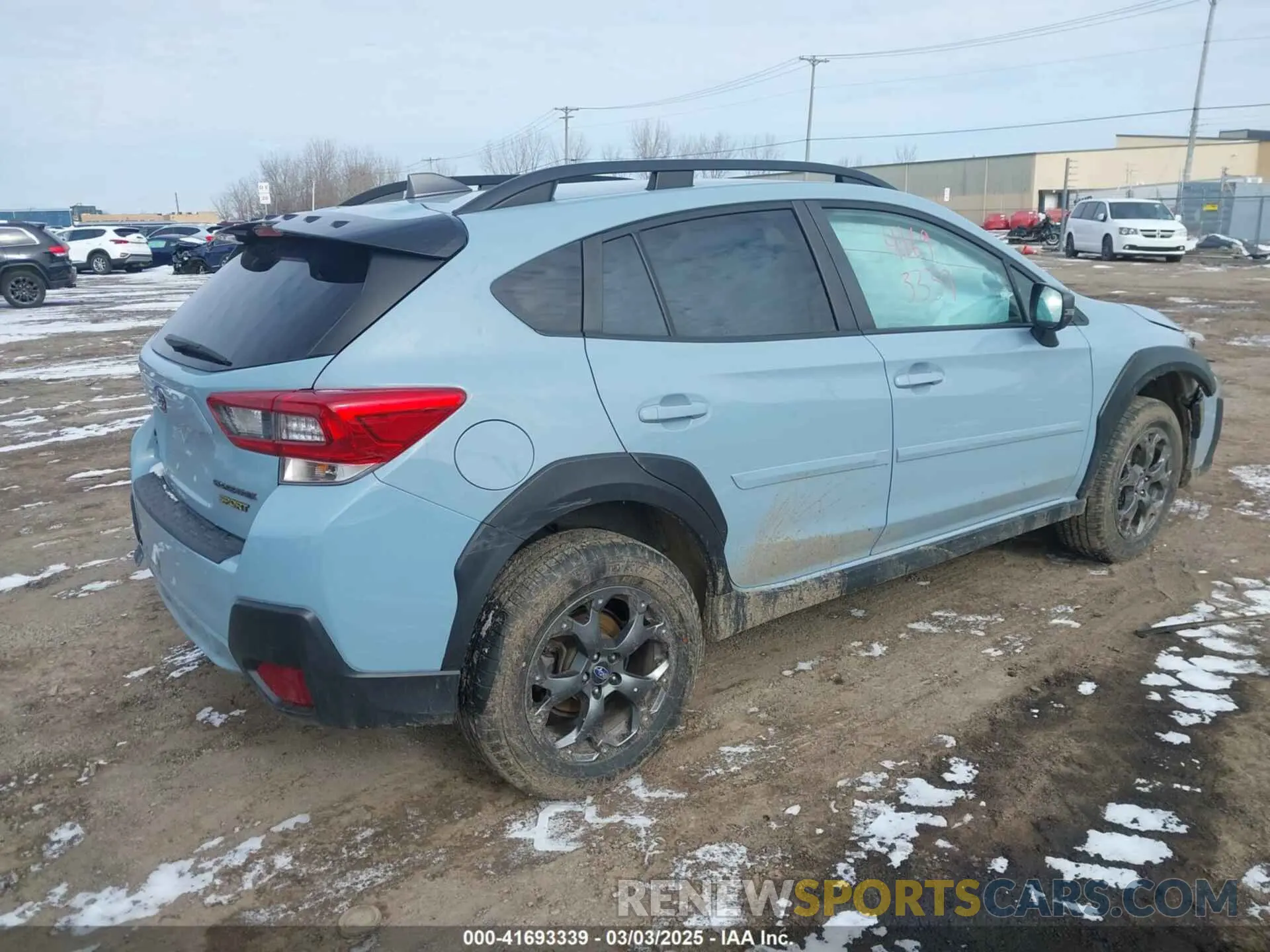4 fotografías del automóvil dañado JF2GTHSC0MH219772 SUBARU CROSSTREK 2021