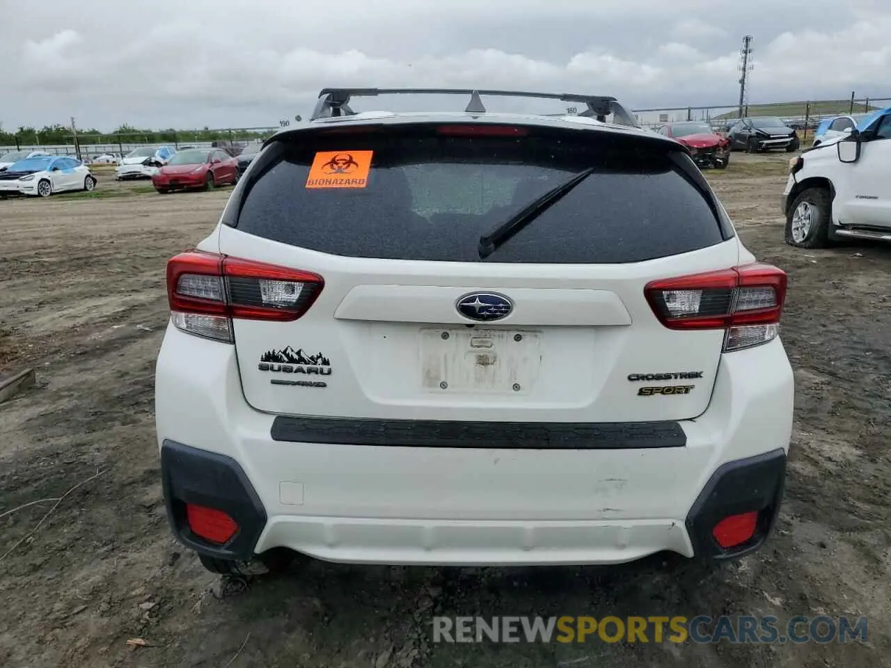 6 fotografías del automóvil dañado JF2GTHSC0MH314610 SUBARU CROSSTREK 2021