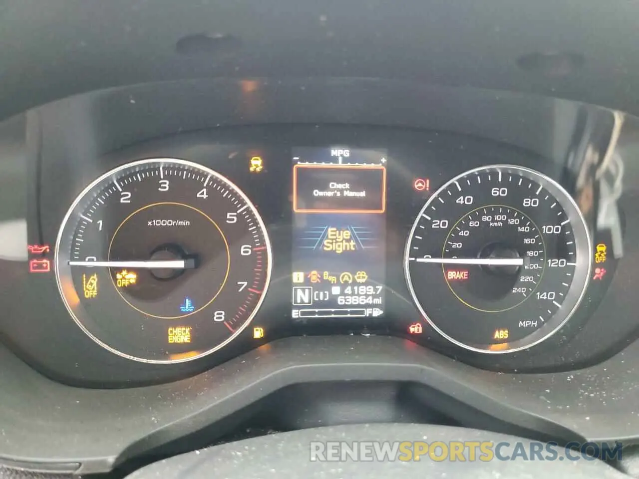 9 fotografías del automóvil dañado JF2GTHSC0MH314610 SUBARU CROSSTREK 2021