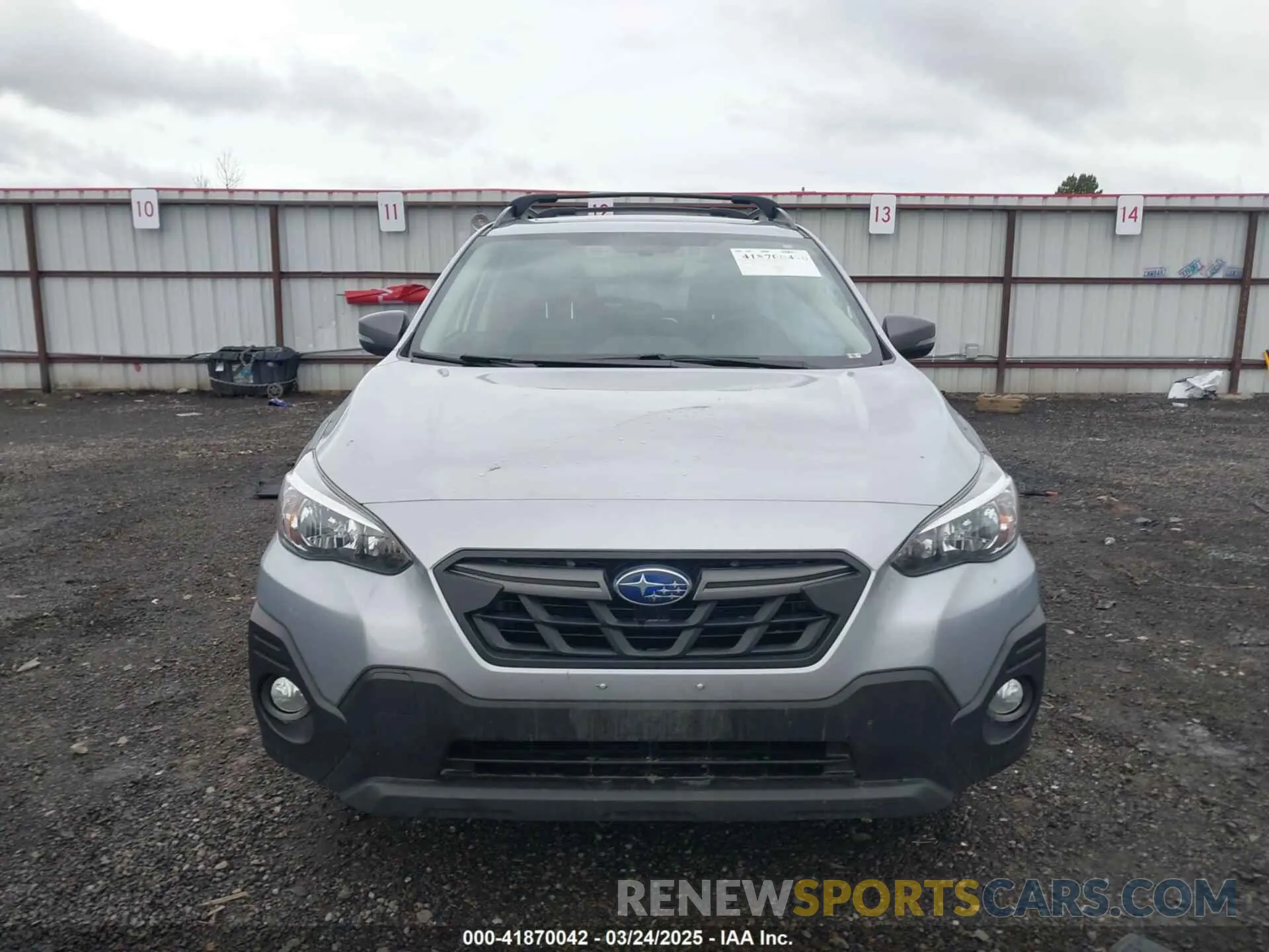 13 fotografías del automóvil dañado JF2GTHSC1MH226682 SUBARU CROSSTREK 2021